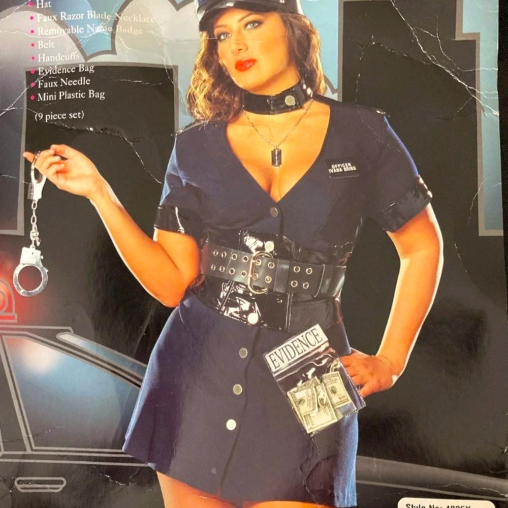 Sexy Cop Costume 1X/2X